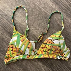 Midori Pineapple Bikini Top XS